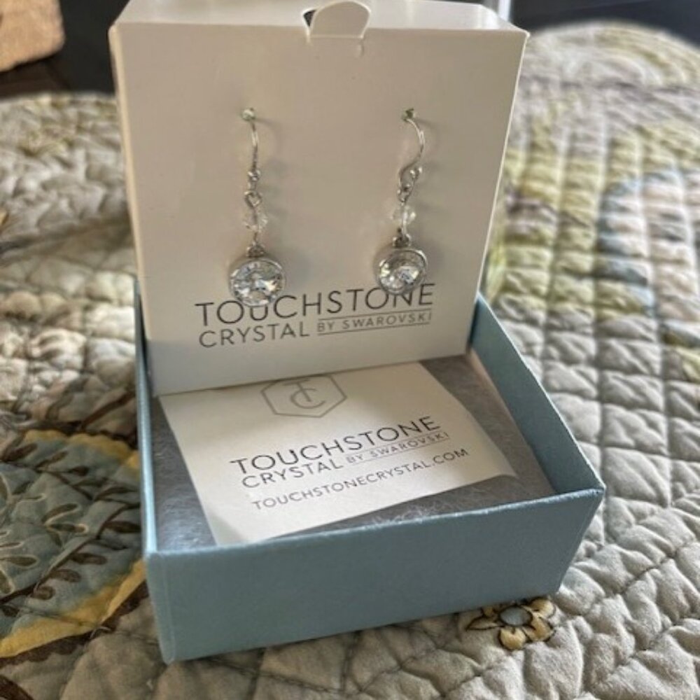 NEW Drop earrings from Touchstone Crystal